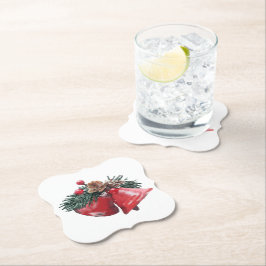 クリスマスコースター 括弧型 ペーパーコースター