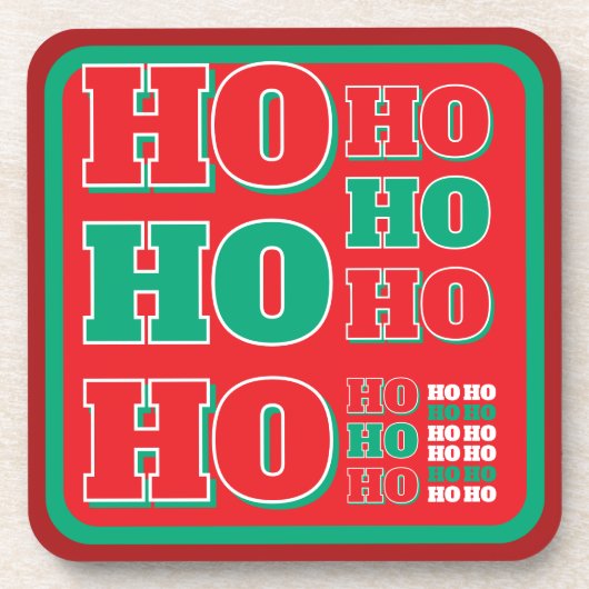 クリスマスコースター．飲料用コースター コースター (正面)
