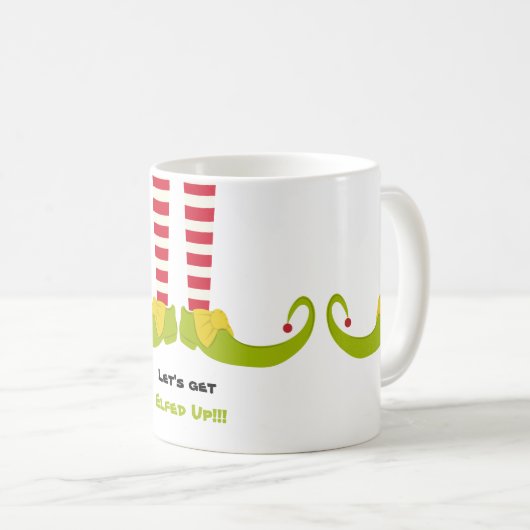 クリスマスコーヒーのお茶のマグカップを楽しもう コーヒーマグカップ (正面右)