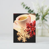 クリスマスコーヒーはがき シーズンポストカード (スタンド正面)