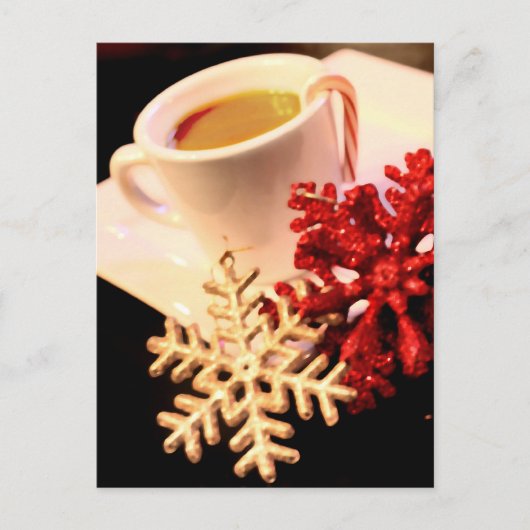 クリスマスコーヒーはがき シーズンポストカード (正面)