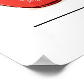 クリスマスコーヒーカップ ポスター (角)