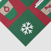 クリスマスコーヒーススノーフレークスホリデー 薄葉紙 (詳細)