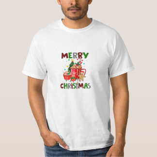 クリスマスコーヒーブビスケット愛好家 Tシャツ