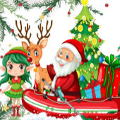 クリスマスコーヒーマグ ツートーンマグカップ