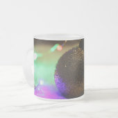 クリスマスコーヒーマグ フロストグラスマグカップ (正面左)