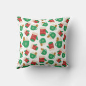 クリスマスコーヒーラテ&ジンジャーパンフェスティバル手袋 クッション (裏面)