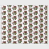 クリスマスコーヒー格言 ラッピングペーパー (フラット)