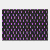 クリスマスコーヒー飲料 ラッピングペーパーシート (正面2)