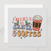 クリスマスコーヒー |サンタとコーヒー (正面/裏面)