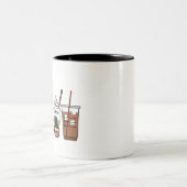クリスマスコーヒー ツートーンマグカップ (中央)