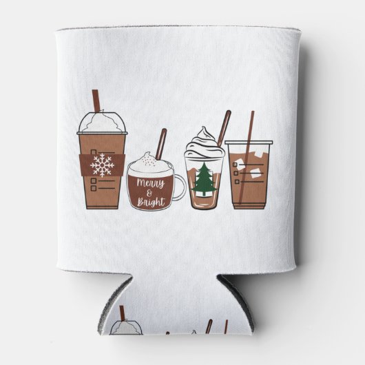 クリスマスコーヒー 缶クーラー (正面)