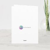 クリスマスコーモラントカード カード (裏面)