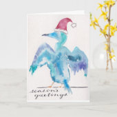 クリスマスコーモラントカード カード (黄色い花)