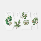 クリスマスコーンリース家族の写真 フェイバーボックス (折り畳みなし)