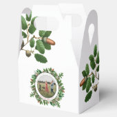 クリスマスコーンリース家族の写真 フェイバーボックス (オープン)