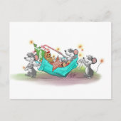 クリスマスコOKIE強盗 シーズンポストカード (正面)