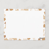 クリスマスコOKIE飾り付けホリデーパーティー ポストカード (裏面)