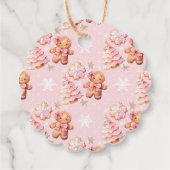 クリスマスコOKIE デコレーション バースデー サンクス フェイバータグ (裏面)