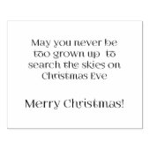 クリスマスゴム印 ラバースタンプ (インプリント)