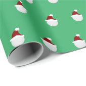 クリスマスゴルフのギフトラップサンタハット ラッピングペーパー (ロールコーナー)