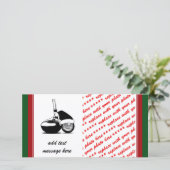 クリスマスゴルフボールとクラブ シーズンカード (スタンド正面)