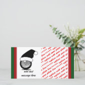 クリスマスゴルフボール シーズンカード (スタンド正面)