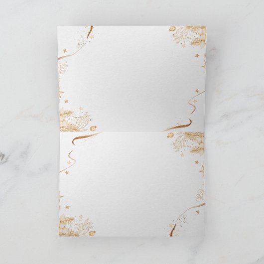 クリスマスゴールデンカスタマイズ- シーズンカード (内部)