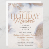 クリスマスゴールデンスノーホリデーマーケット招待状 (正面/裏面)