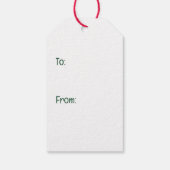 クリスマスゴールデンドゥードルパピードッグ ギフトタグ