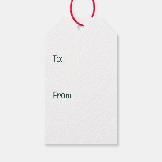 クリスマスゴールデンドゥードルパピードッグ ギフトタグ (裏面)