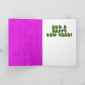 クリスマスゴールデンドードルクレア シーズンカード (内部)