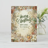 クリスマスゴールデンパイン緑 シーズンカード (スタンド正面)