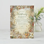 クリスマスゴールデンパイン緑 招待状 (スタンド正面)