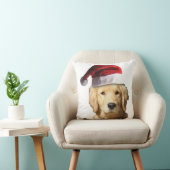 クリスマスゴールデンレトリバー クッション (椅子)