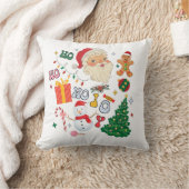 クリスマスサすてきンタホホホホートップ クッション (ブランケット)