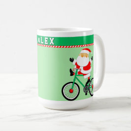 クリスマスサイクリングギフト コーヒーマグカップ