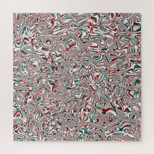 クリスマスサイケデリック ジグソーパズル (縦)