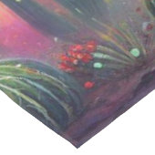 クリスマスサウスウェストSaguaroサボテンのセルフアドレス テーブルクロス (アングル)