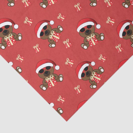 クリスマスサカッコいいンタベアのサングラスギフトパターン 薄葉紙 (詳細)