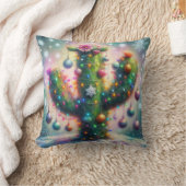 クリスマスサグアーロサボススお洒落スノーフレーク クッション (ブランケット)