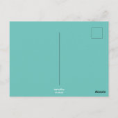 クリスマスサグアーロサボススお洒落スノーフレーク ポストカード (裏面)