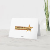 クリスマスサザンパームツリーグリーティングカード シーズンカード (裏面)