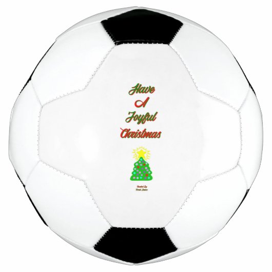 クリスマスサッカーボール サッカーボール (正面)
