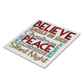 クリスマスサブウェイ文字 タイル (側面)