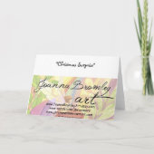 クリスマスサプライズホリデーカード シーズンカード (裏面)