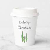 クリスマスサボスデザートサウスウエストホリデー 紙コップ (正面)