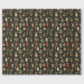 クリスマスサボスホリデージャムウェスト素朴ランド ラッピングペーパー (フラット)