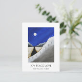 クリスマスサボテン砂漠南西 シーズンポストカード (スタンド正面)