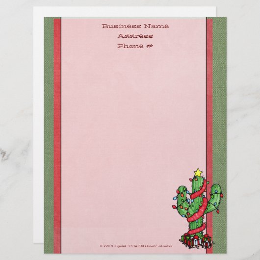 クリスマスサボテン (正面/裏面)